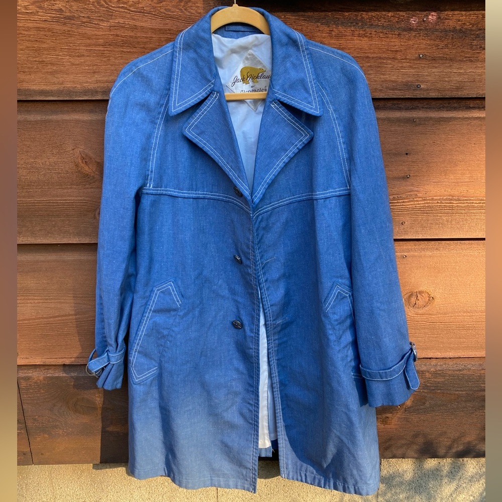 Denim Trench Coat